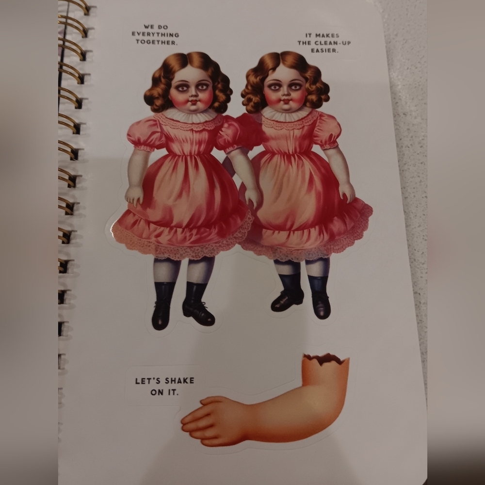 Haunted Dolls Sticker Book - Picture 3 of 4